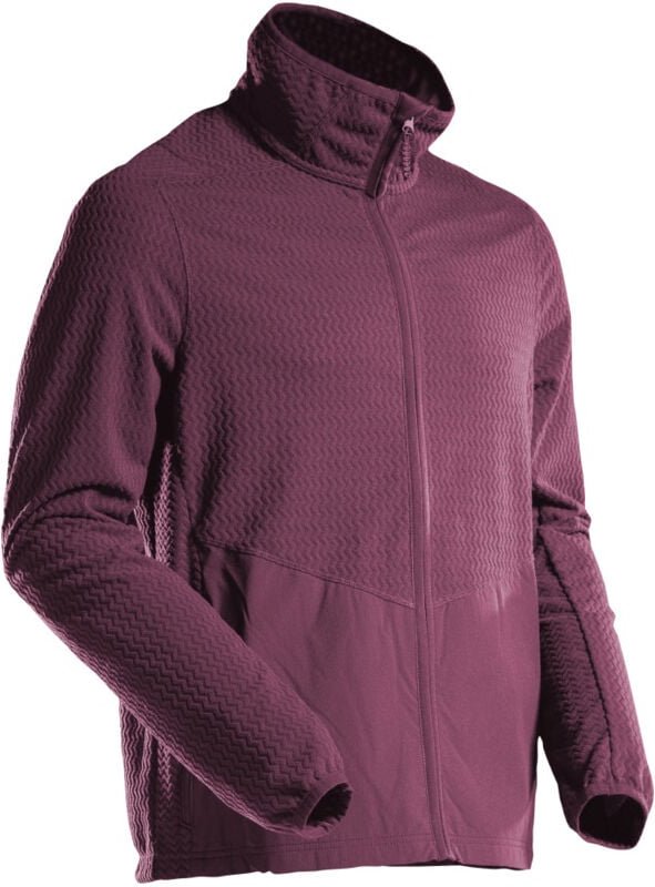 Mascot - Microfleece Pullover mit Reißverschluss Microfleecejacke Gr. s, bordeaux