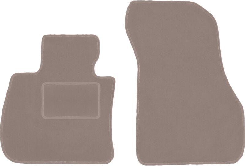 Beige Vordermatten für: BMW X1 F48 SUV (2015-2019)