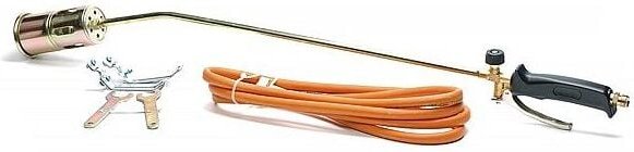 Thumbnail - Idealgas palnik dekarski dekarski gazowy długi 100cm dysza fi 60mm + wąż 3m