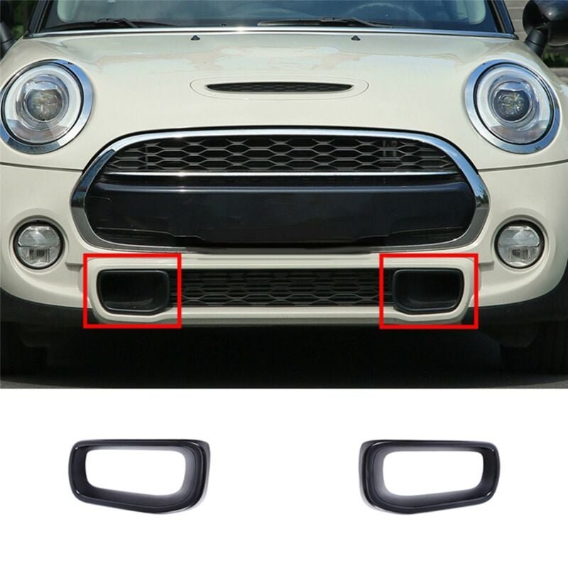 Thumbnail - Für MINI F55/F56/F57 2013-2016 Auto Stoßstange Abdeckung Vorne Luftkanal Rahmen 1 Paar 51117337809 51117337810
