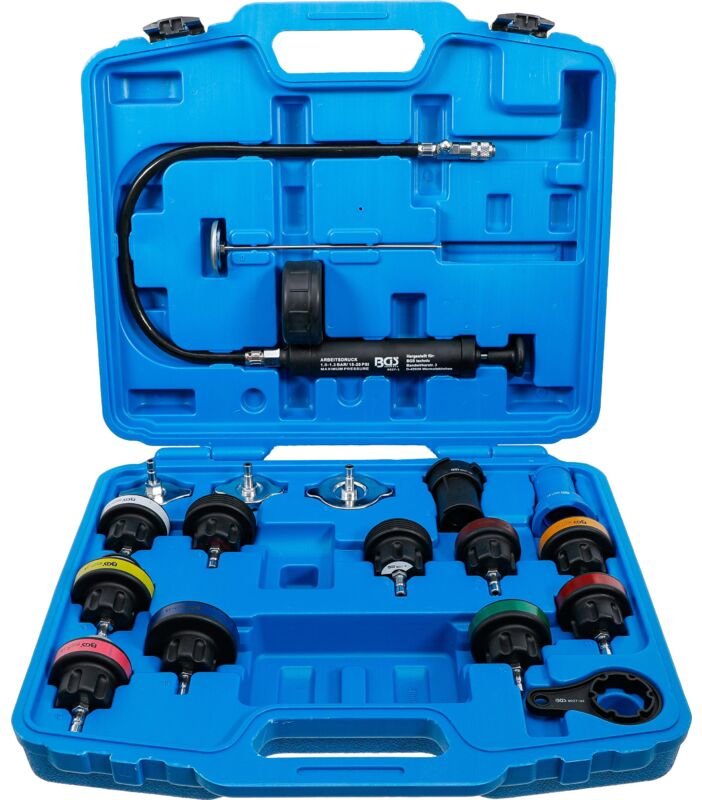 Bgs Technic - Kühlsystem-Abdrück-Satz 18-tlg.