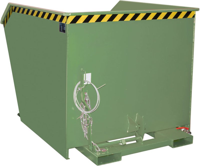 Bauer Spänebehälter SGU 150, lackiert, Resedagrün