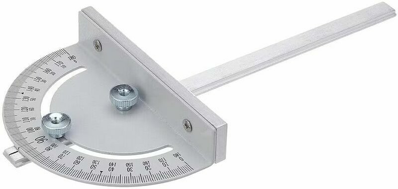Lablanc - Tischler-Winkelmesser, 180-Grad-Tischkreissäge, Winkellineal im T-Stil, Gehrungslehre für DIY-Holzbearbeitungs...