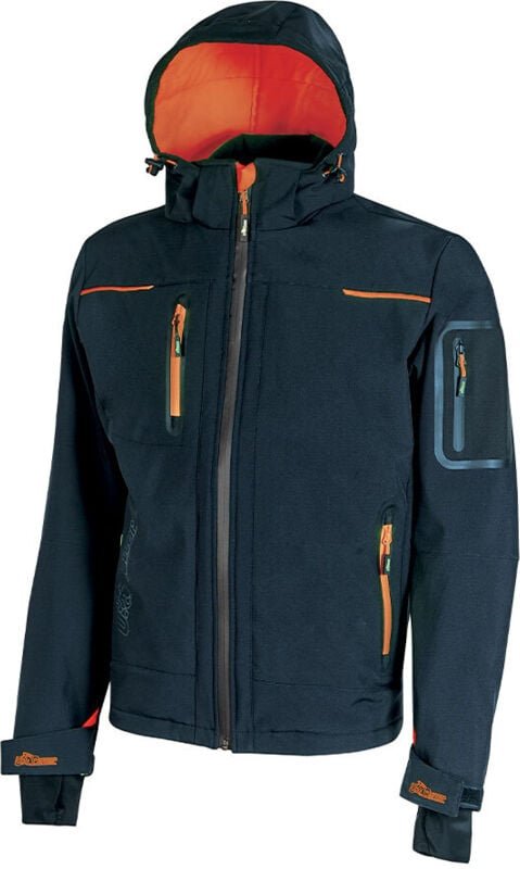 Arbeitsjacke Softshell mit Microfleece-Futter SPACE - Blau 3XL