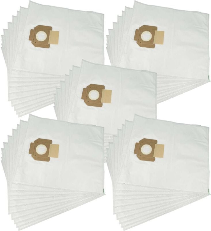 50x Staubsaugerbeutel Ersatz für Milwaukee 4932352306, 4932459689 für Staubsauger - Mikrovlies, 51cm x 43cm Weiß - Vhbw