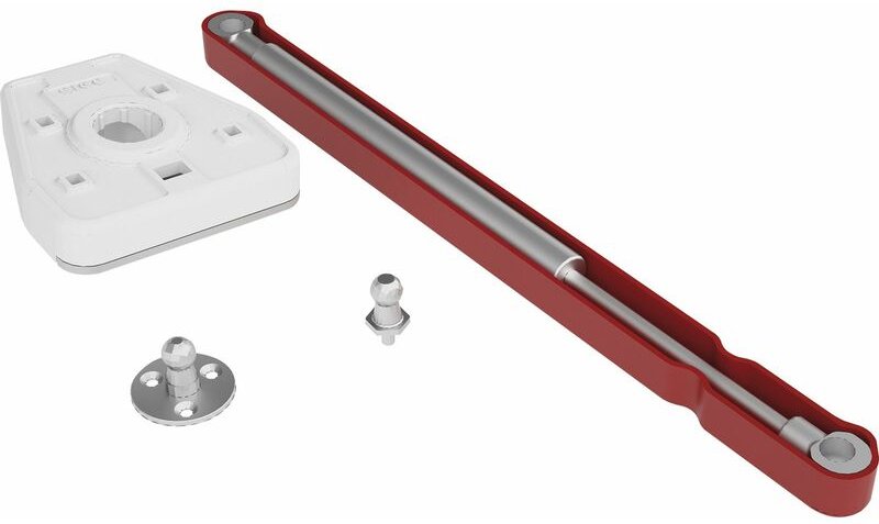 Nuvola Einzugsdämpfung Stahl Silber - Sige