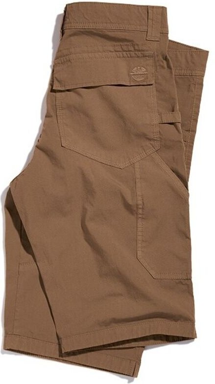 Arbeits-Bermuda aus Twill-Stoff PERRY - Brandbraun S