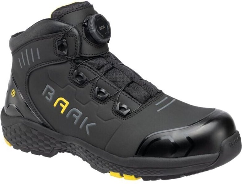 Baak - Arbeitsstiefel Alexander S3S esd 223013 schwarz-gelb Gr. 44