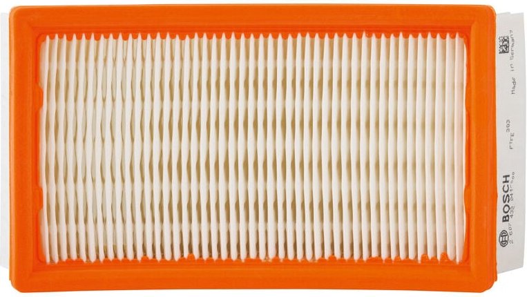 Flachfaltenfilter Polytetraflourethylen, viereckig, 240 x 140 x 56 mm - Bosch