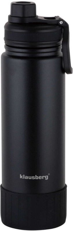 Thermoflasche 720ml KLAUSBERG schwarz KB-7637