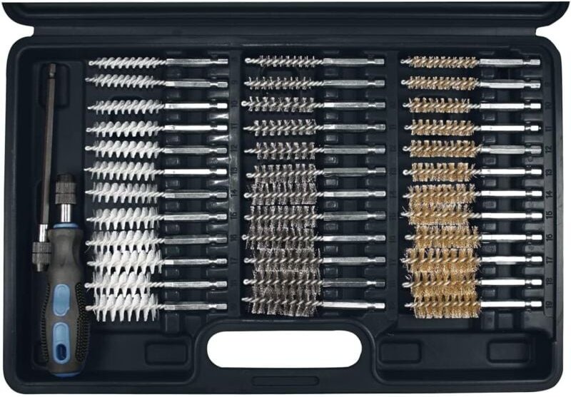 SW-Stahl 62330L 36-teiliges Bürstensortiment, (1/4") Antrieb, 8-19 mm Durchmesser