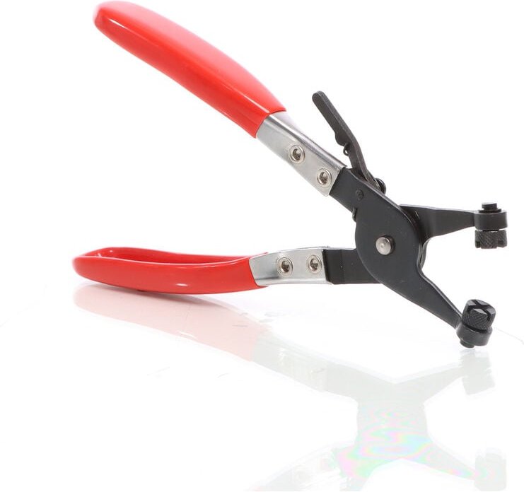 Xpotool - Schlauchschellenzange 220 mm, mit rotierenden Backen, Schlauchzange für 0-48 mm Schlauchklemmen und Federbands...