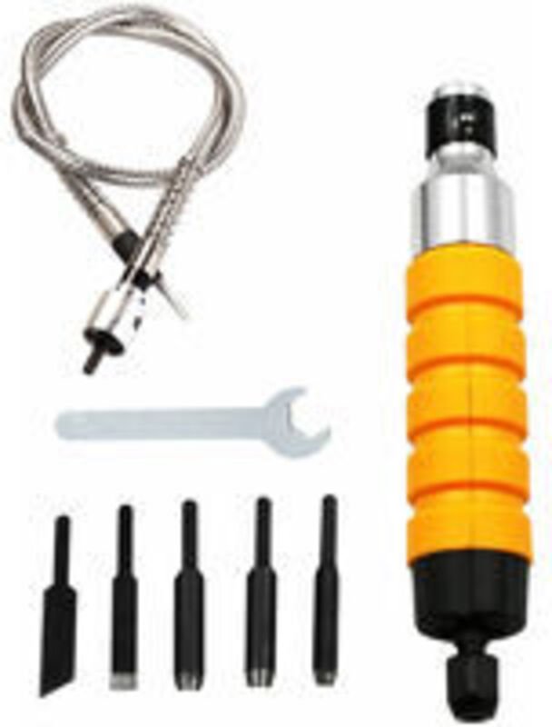 Holzschnitzwerkzeug elektrische Holzschnitzerei Stemmen Schnitzstift Schnitzen u, mit einem kleinen Kopf flexible Welle