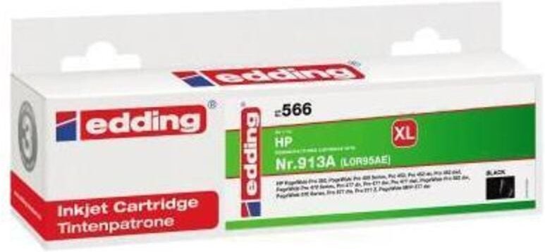 Thumbnail - Tintenpatrone kein Originalzubehör Kompatibel mit: hp 913A EDD-566 ca. 3.800 Seiten schwarz 73ml