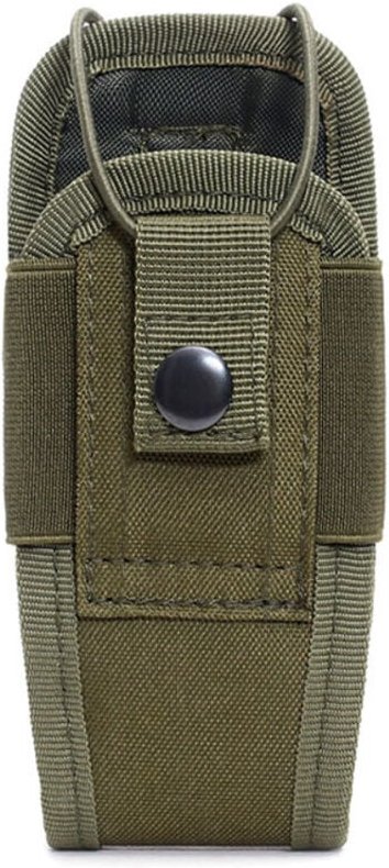 Taktische Holstertasche für Handfunkgeräte oder Walkie-Talkies in Armeegrün