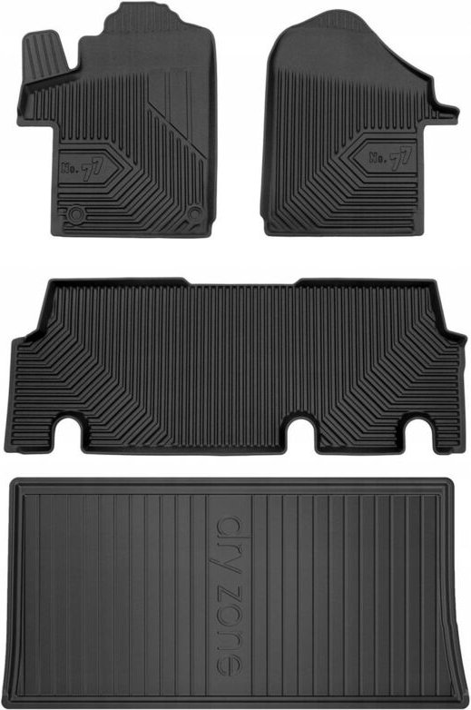 SET 77 Fußmatten und Fußmatten Mercedes Vito 3 ab 2014-