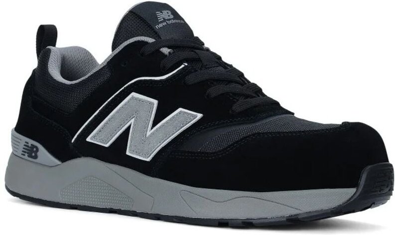 Thumbnail - Sicherheitsschuh New Balance Elite Lite Meelcap S1 PL - Schwarz/Grau - T.47.5 - CARHARTT - S4MEELCAPBGD13