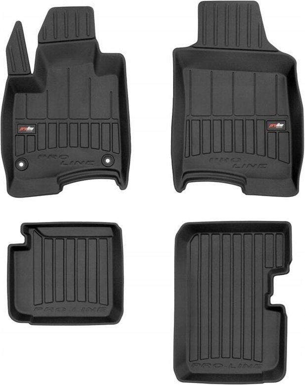 Thumbnail - FIAT PANDA 3 Hybrid 2020 Gummimatten und Fußmatten – 3D-Mulde