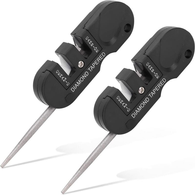 2 Stück Taschenmesserschärfer, Schärfer für Taschenmesser