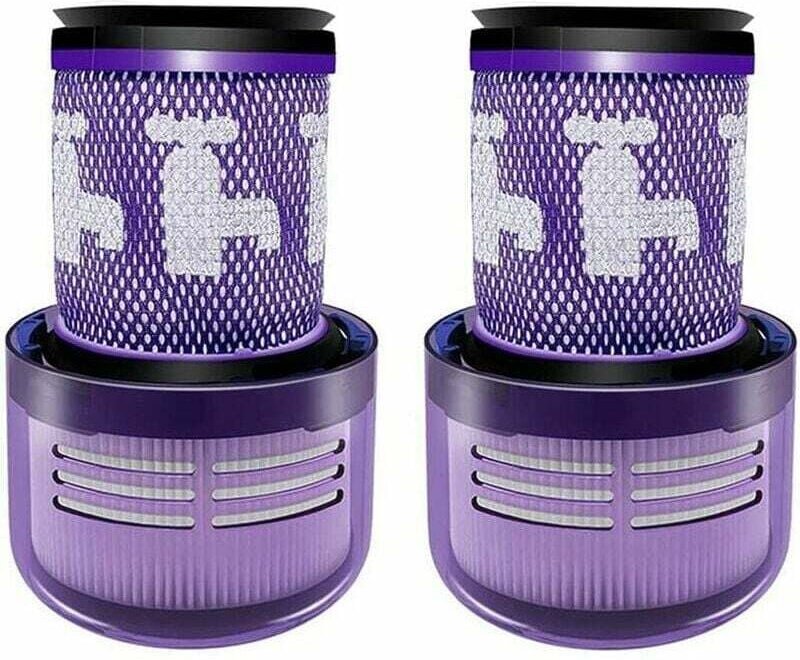 2er-Pack HEPA-Filter für Dyson V12 Detect Slim Staubsauger – Ersatzteil-Kartusche Hoover, kompatibel mit