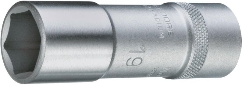 19 l 27 Steckschlüsseleinsatz 1/2', lang, 6-kant, 27 mm