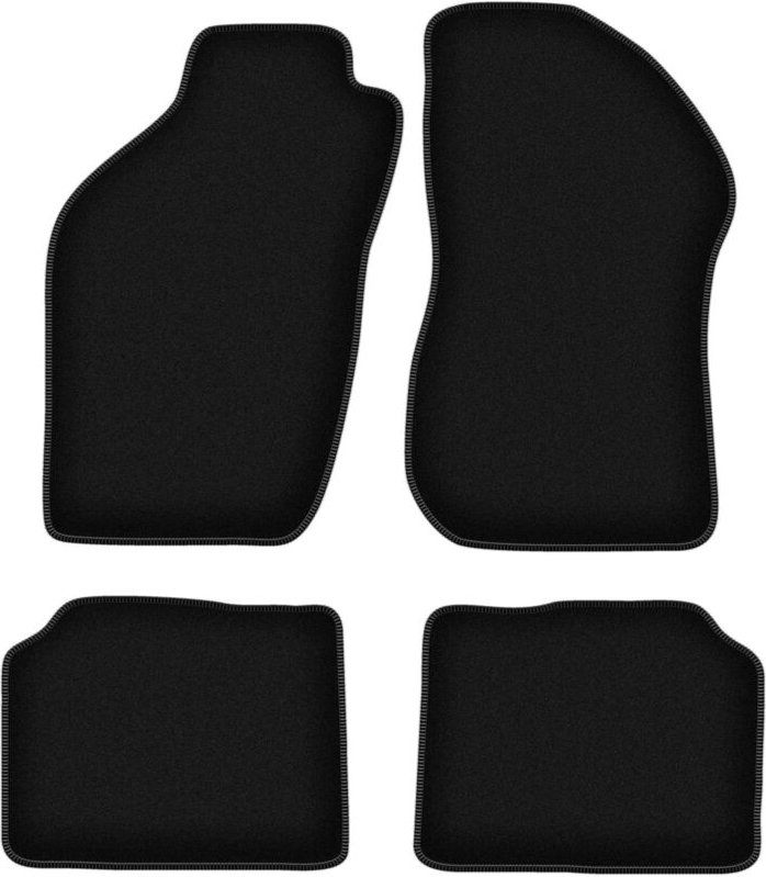 BASIC schwarze Veloursmatten für: Alfa Romeo 145 Fließheck (1994-2001)