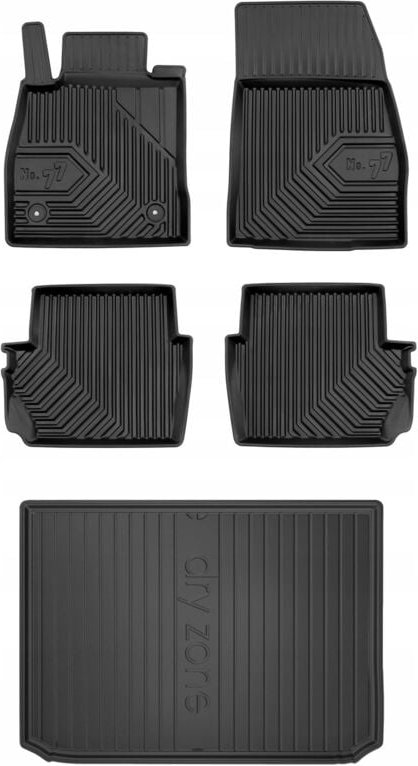 SET 77 Fußmatten und Fußmatten Ford Puma ab 2019-