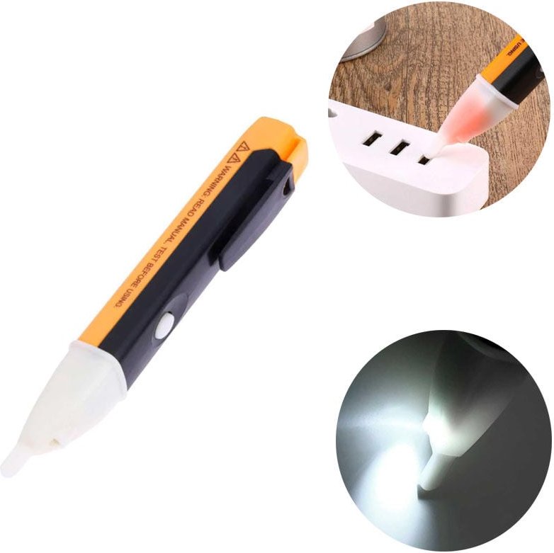 Dual Voltage Tester Non-Contact Spannungsprüfer AC 90-1000V CAT 3 Phase Tester LED Test Pen Tester Contactless Phasenprü...