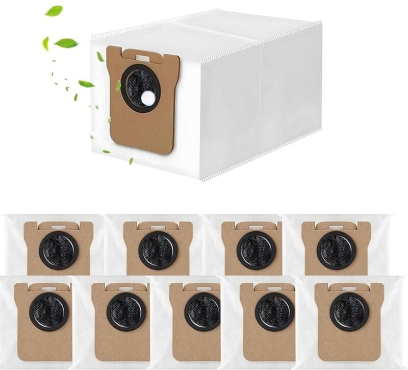 10er-Pack Staubsaugerbeutel für L10s Ultra/L10 Ultra/L20 Ultra S10 Pro