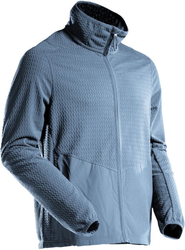 Mascot - Microfleece Pullover mit Reißverschluss Microfleecejacke Gr. l, steinblau