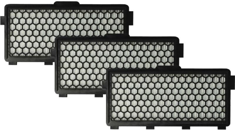 Thumbnail - 3x Staubsaugerfilter kompatibel mit Miele S512, S5221, S512-1, S5211, S514, S5220, S5210, S518-1 Staubsauger - hepa H11 ...