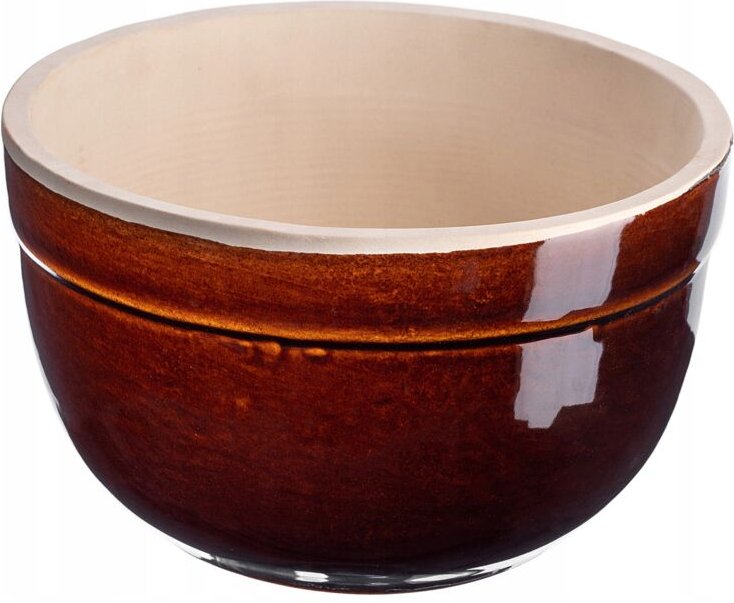 KADAX Keramiksalatschüssel, Mohnschüssel aus Keramik, Rührschüssel, 20 cm, 3L