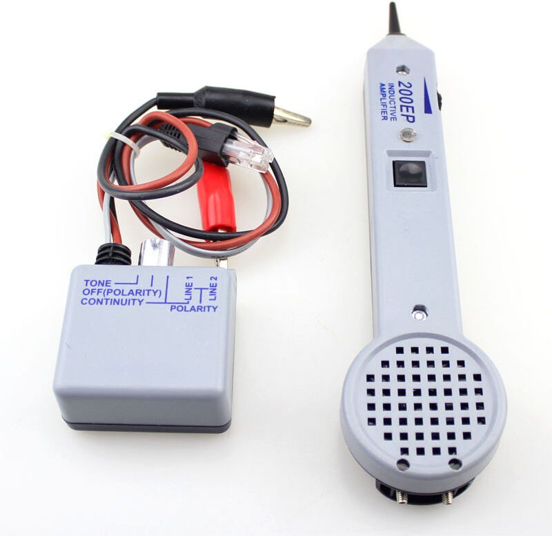 Sollbry - Audio-Generator-Kit, Stromkabel-Finder, hochpräziser Kabel-Draht-Tracer-Stromkreistester 200EP, Leitungsfinder...