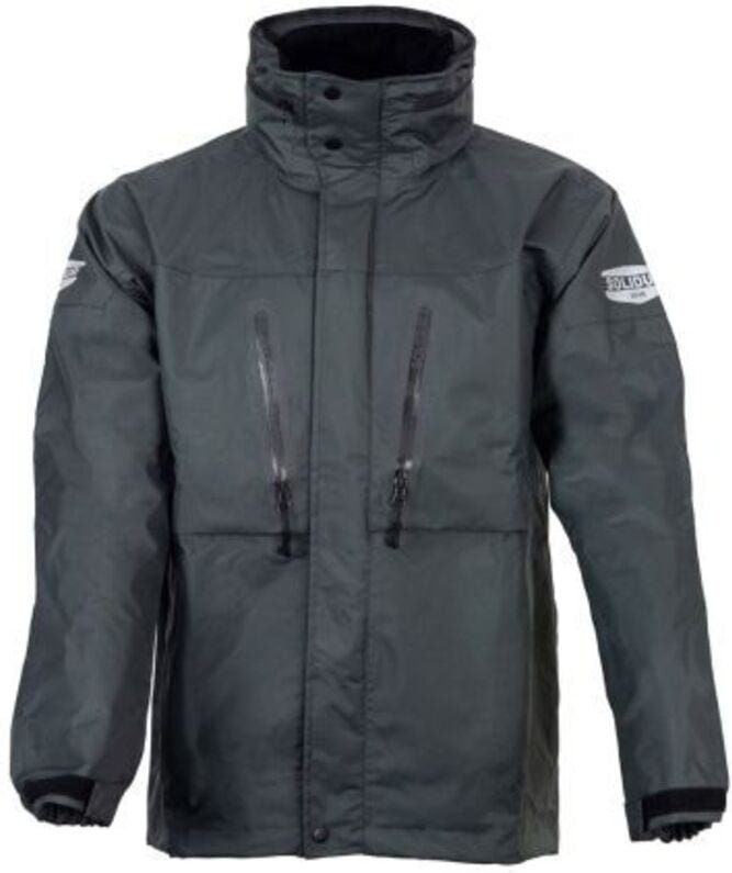 Professionelle Regenjacke mit Kapuze Solidur Professionelle Regenjacke mit Kapuze Solidur H2OVEGR-S