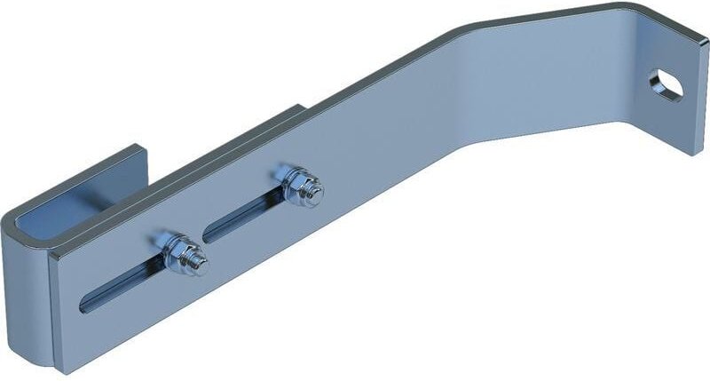 Zarges Wandhalter verstellbar 280-330mm Edelstahl