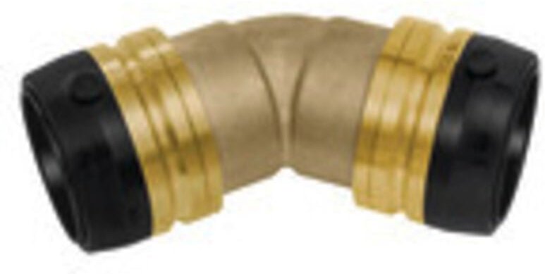 Winkelverbinder 45°, Messing, »sharkbite«, für Rohr-Außen-ø 28 mm - Riegler