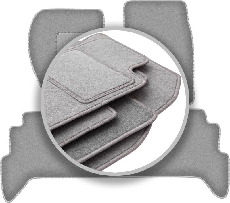 Graue Autofußmatten für: Land Rover Discovery I Offroad (1989-1998)