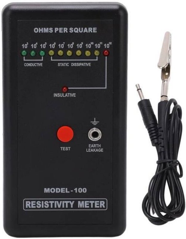 Widerstandsprüfer, Oberflächenwiderstandsprüfer, Widerstandsmessung, Erdungswiderstand, Antistatikprüfer, Widerstandsmes...