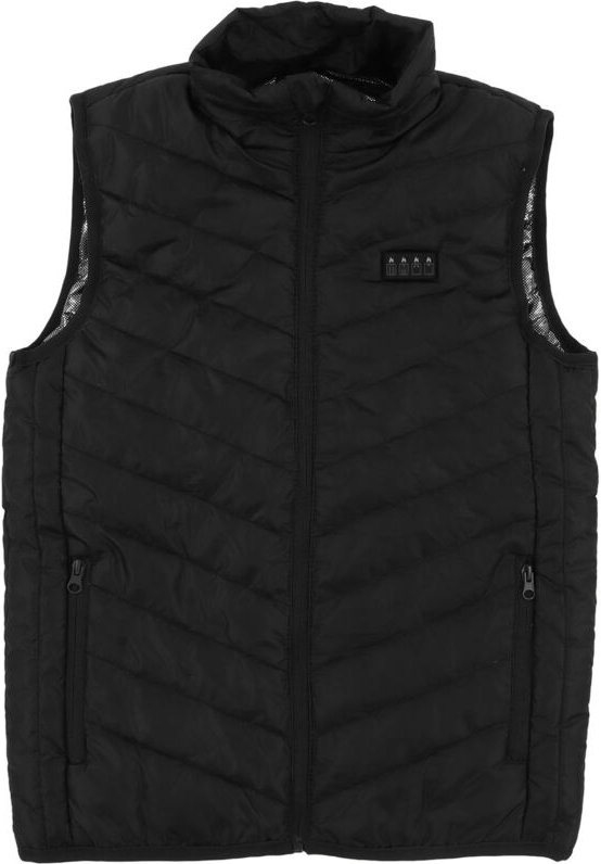 Jeffergarden Chaleco calefactor eléctrico de 17 áreas Temperatura constante inteligente 4 interruptores Chaleco calefact...