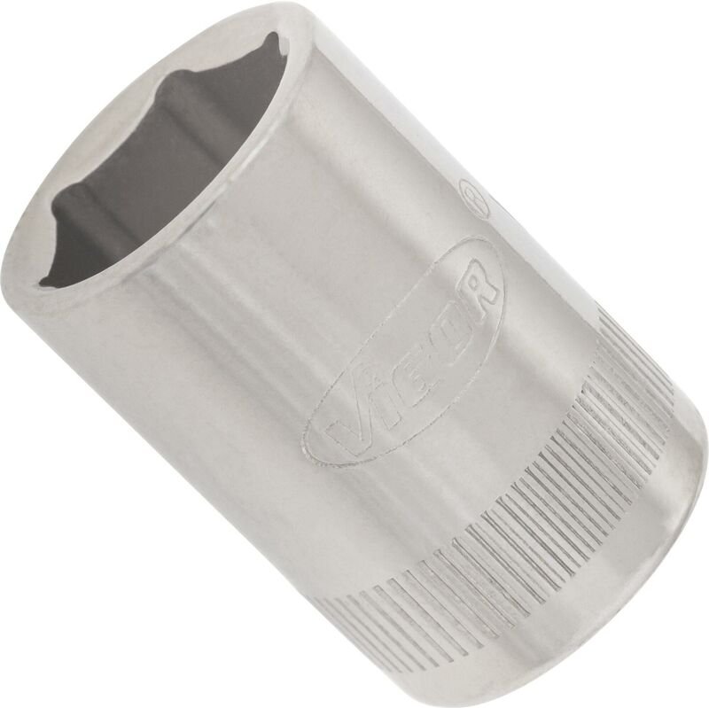 Vigor - Sechskant Steckschlüsseleinsatz ∙ V2272N ∙ 3/8 Zoll (10 mm) Vierkant hohl ∙ Außen Sechskant Profil ∙ sw 12 mm