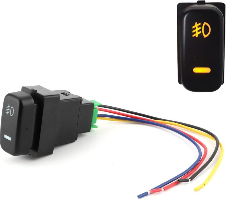 Zoternen - Nebelscheinwerferschalter, Nebelscheinwerferschalter-Ersatzknopf für Pajero/Lancer/Outlander/Triton Nebelsche...