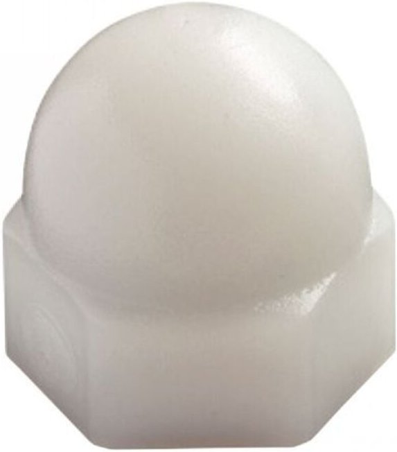 Blindmutter - Nylon 6.6 M8 - Packung mit 200