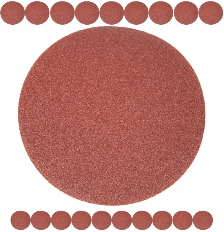 Klett-Schleifpapierscheibe 125mm P120 für Schleifer-Set 20-tlg