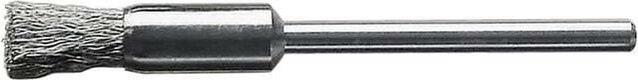 Miniatur-Pinselbürste Stahldraht gew. 5x0,1mm Lessmann