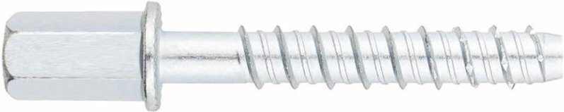 Schachtel mit 50 - Betonschrauben - Gewindekopf innen - Verzinkter Überzug - ETE-zertifiziert Option 2 Ø6 x 35 (M8-M10)