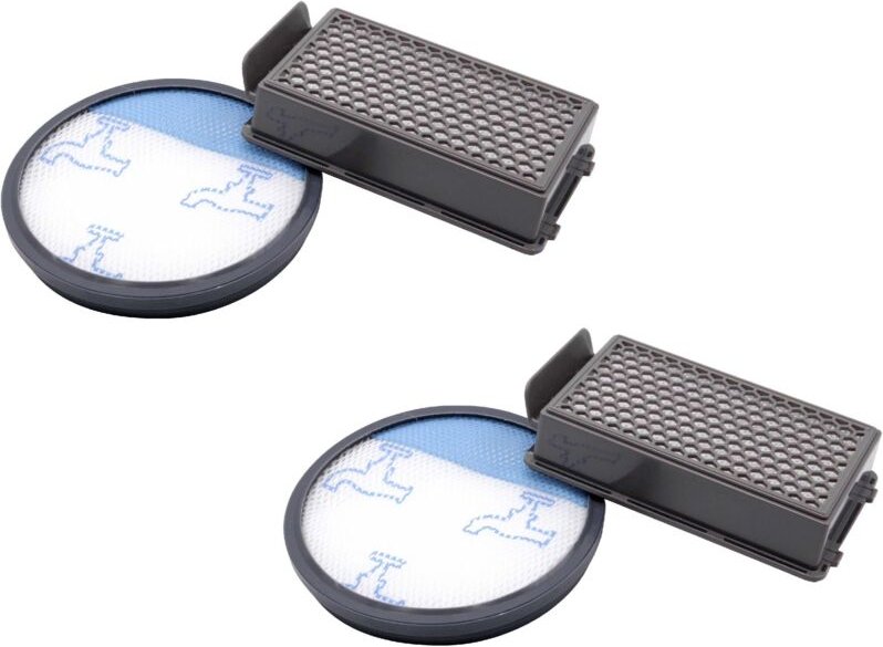 vhbw 2x Vormotor-Filter, 2x HEPA Abluft-Filter kompatibel mit Samurai SG3751WA Staubsauger