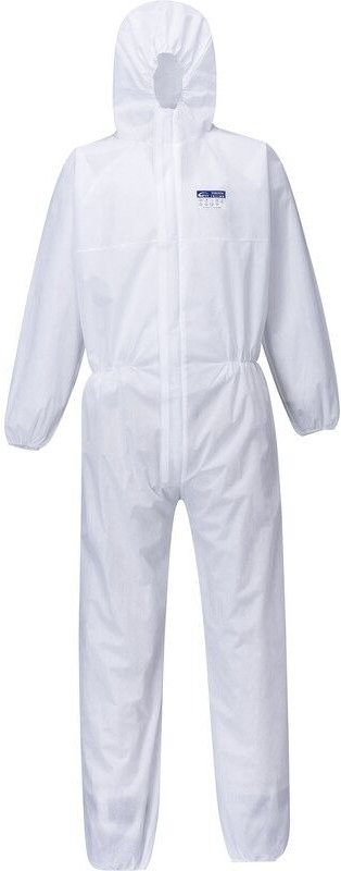 Pack mit 50 BizTex® SMS-Kombinationen Typ 5/6 Weiß L