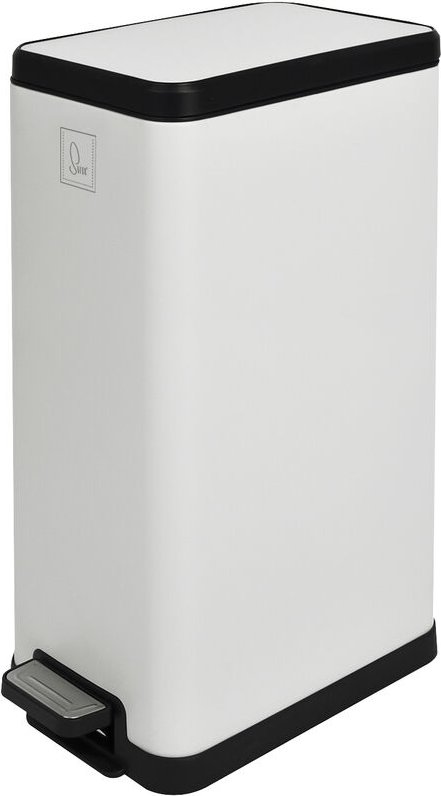 Thumbnail - STM18 Mülleimer Treteimer 18l inkl. Inneneimer Softclose-Deckel Weiß - Svita
