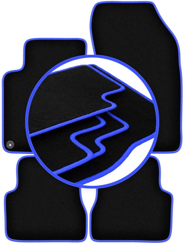 CARLUX-BLUE Autofußmatten für: Opel Mokka II Crossover (2020-)