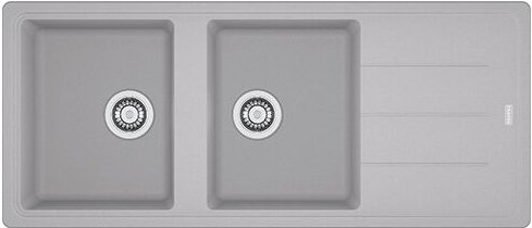 Spüle Basis bfg 621-116 Fragranit+ Platinum Franke 1600x500 mm - 114.0280.452